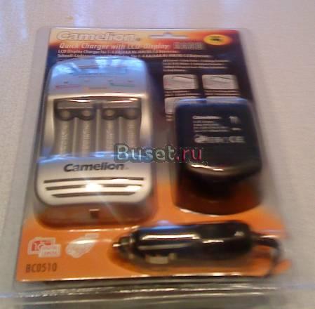 Зарядное устройство Camelion Quick BC-0510 + авто Санкт-Петербург