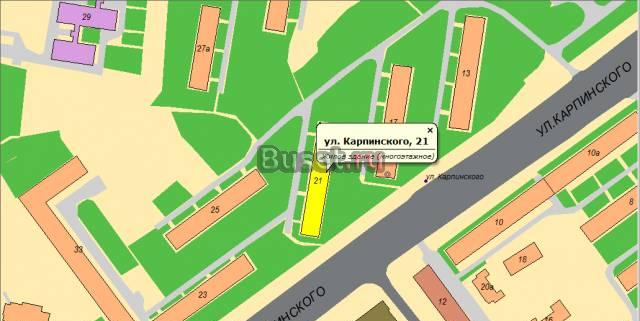 2-комнатную квартиру по улице Карпинского Пенза