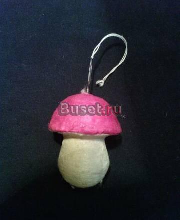 ЕЛОЧНАЯ ИГРУШКА - ПАПЬЕ МАШЕ - ВАТА (2ШТ.) Ярославль