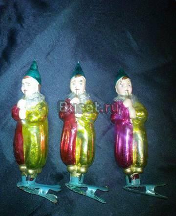 ЕЛОЧНАЯ ИГРУШКА НА ПРИЩЕПКЕ - ШУТЫ Ярославль