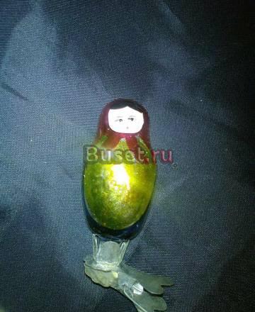 ЕЛОЧНАЯ ИГРУШКА НА ПРИЩЕПКЕ - МАТРЕШКА БОЛЬШАЯ Ярославль