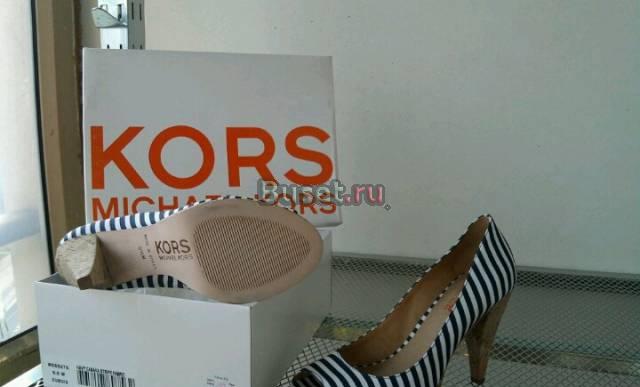 Туфли летние Michael Kors, внутри кожанные Москва