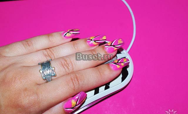 Наращивание ногтей (акрил от 1000 руб.) Москва