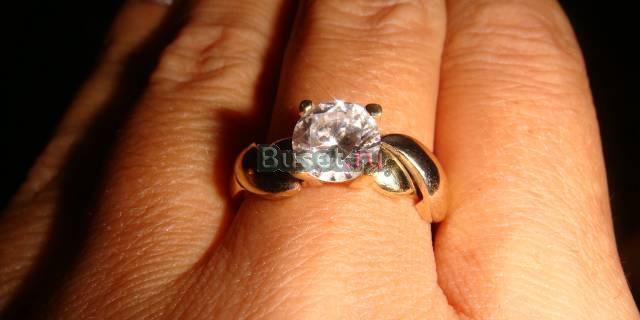Кольцо золото 585 проба, 18,5р Москва