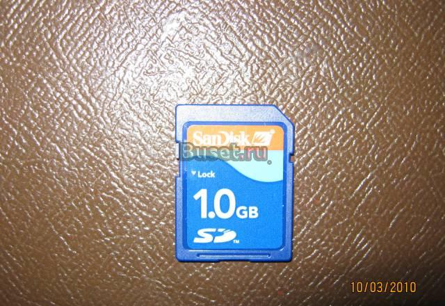 SD-карта памяти 1 GB Москва