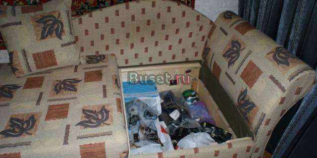 Диванчик раздвижной одноместный, б/у Москва