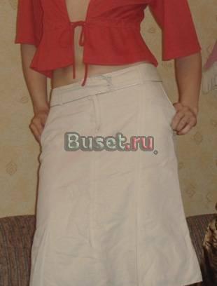 Юбка светлая кремовая 44-46 Санкт-Петербург