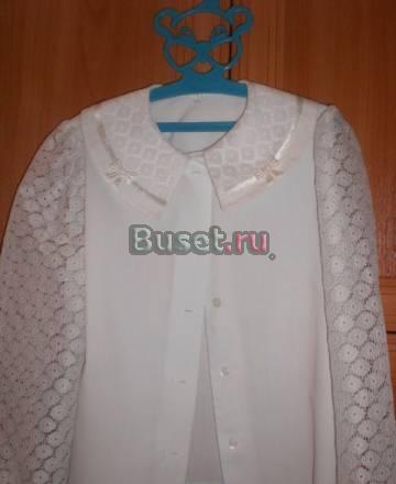 Нарядная белая блуза Санкт-Петербург