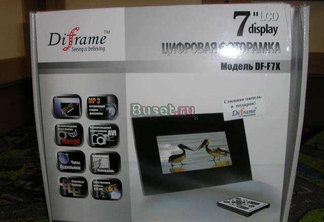 Цифровая фоторамка DF-F7X Hi-Tech новая Москва