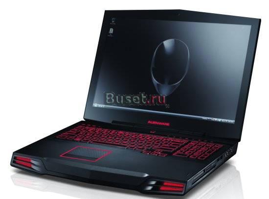 Ноутбук Alienware M17x GTX 280 SLI Black Москва