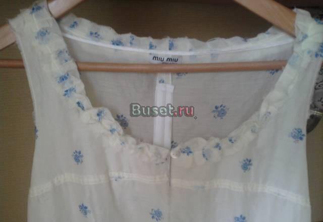 Эксклюзивный топ miumiu (оригинал) Москва