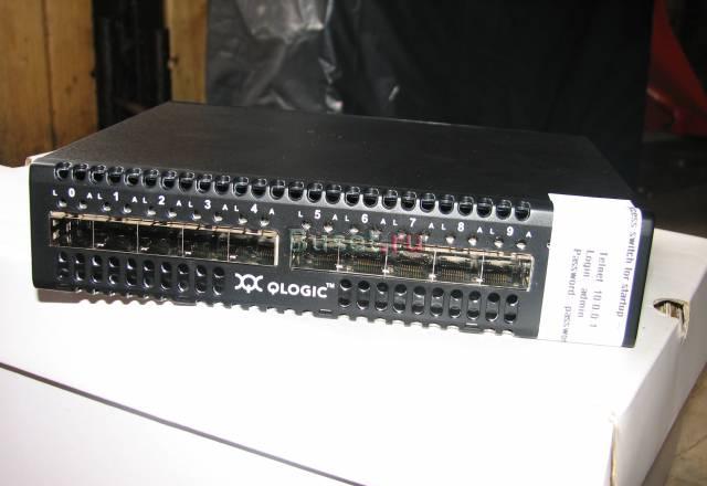 Оптоволоконный коммутатор Qlogic SANbox 1400 Москва