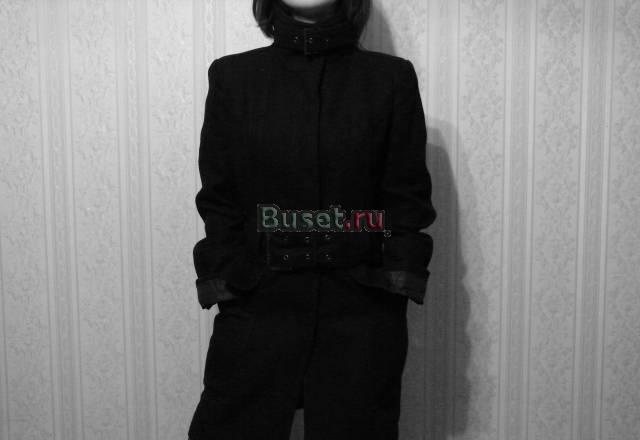 Черное Пальто Zara Москва