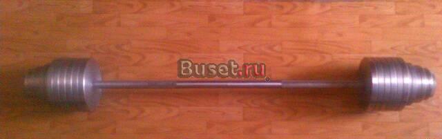 Комплект штанга + 2 разборных гантели Екатеринбург