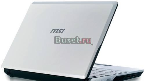 Ноутбук MSI wind U120 wimax Москва