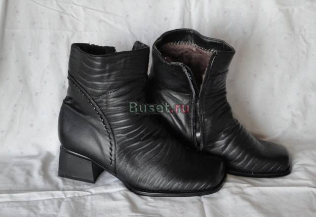 Новые зимние сапоги Шахты