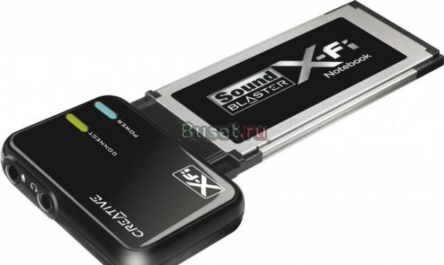 Звуковая карта Creative X-Fi Notebook SB0950, reta Санкт-Петербург