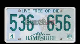 Номера американские, номерные знаки. USA Москва