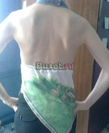 Топ с откр.спиной шелк Санкт-Петербург