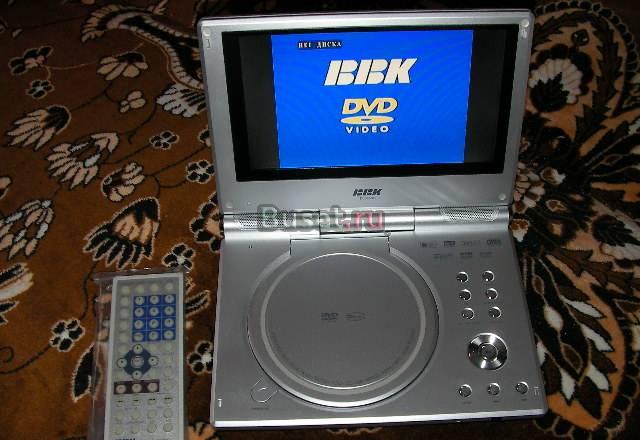 Портативный DVD-плеер BBK (новый) Москва