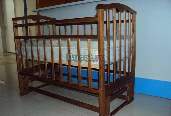 Кроватка с маятником Золушка-5 Новая Санкт-Петербург