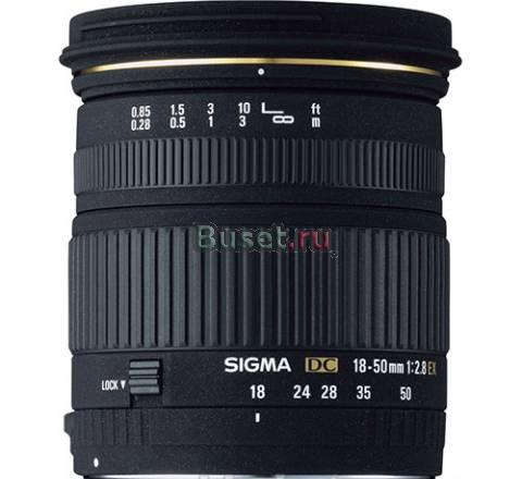Nikon D70s с объективом Sigma AF 18-50mm F2.8 EX D Москва