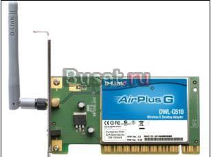 Адаптер WiFi (PCI) D-link DWL-G510 Москва