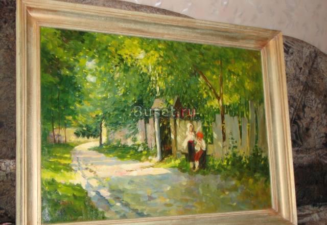 Картина, масло, холст, 60 х 80, автор в.Б Москва