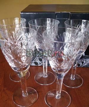 Новые  фужеры 18 см Дятьковский хрусталь Москва