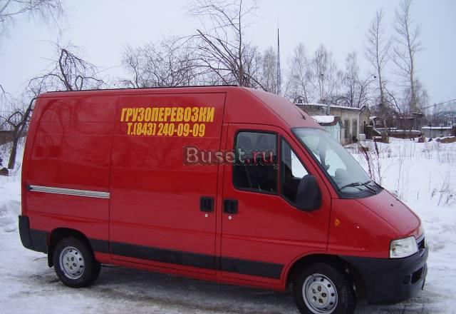 Грузоперевозки Фиат-Дукато  Город, межгород Казань