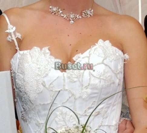 Свадебное платье (р44) италия Alessandro Couture Саратов