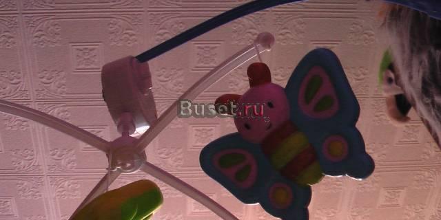 Муз . карусель  Бабочка  на кроватку Москва