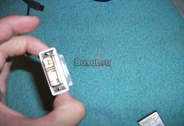 Переходник DVI - VGA Клин