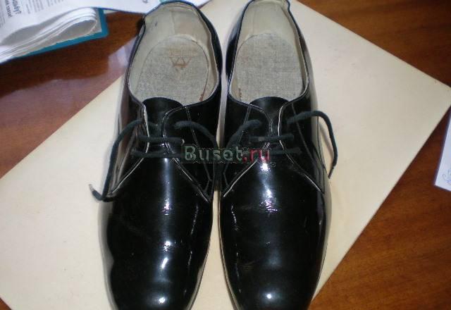 Ботинки лак Москва