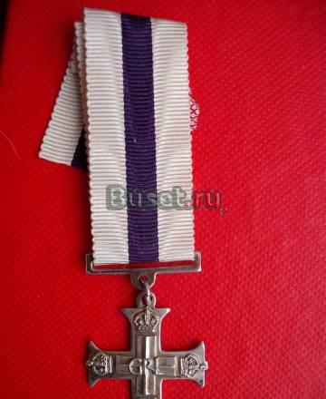 Английский крест за военские заслуги, миниатюра Тула