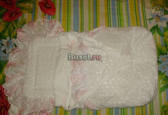 Конверт для выписки из роддома(для девочки) Санкт-Петербург