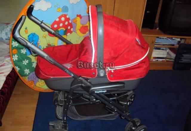 Peg Perego 2 в 1прогулка Pliko P3+люлька Navetta Москва