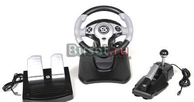 Руль Twin Turbo Supreme Wheel для Playstation 1,2 Москва