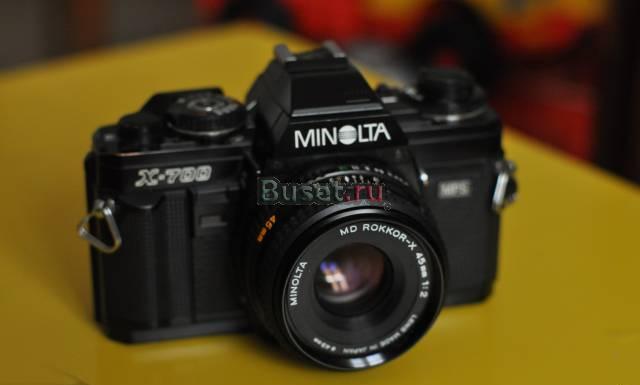 Фотоаппарат пленочный зеркальный Minolta X-700 Москва