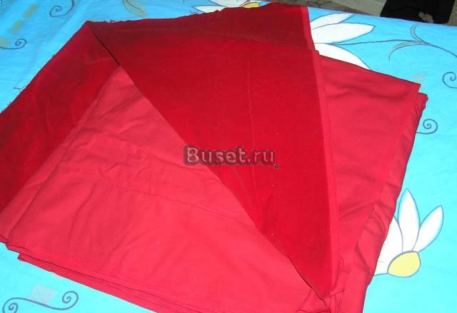 Отрез бархата Москва