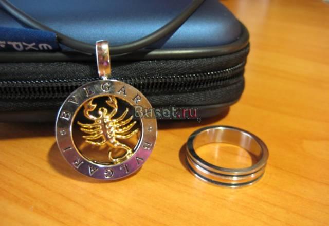 Новая подвеска Bvlgari из хирург.стали Москва