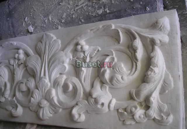 Изготовление лепнины по эскизам заказчикакачество Москва