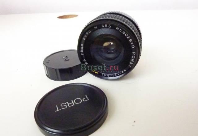 Объектив porst 12,8 28mm H55 Москва