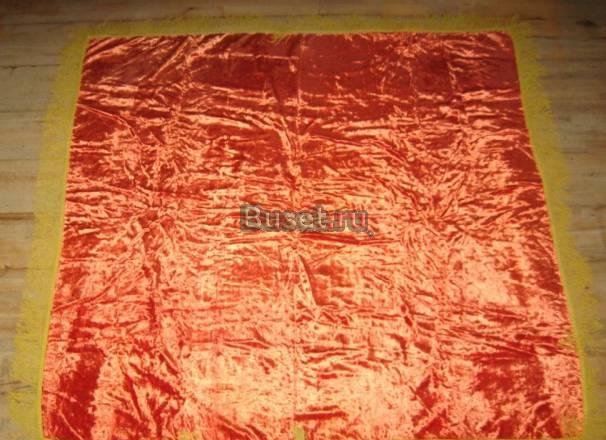 Скатерть плюшевая. Винтаж Москва