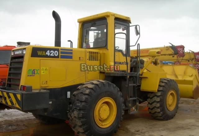 Фронтальный погрузчик, Komatsu WA420-3, 2008 Санкт-Петербург