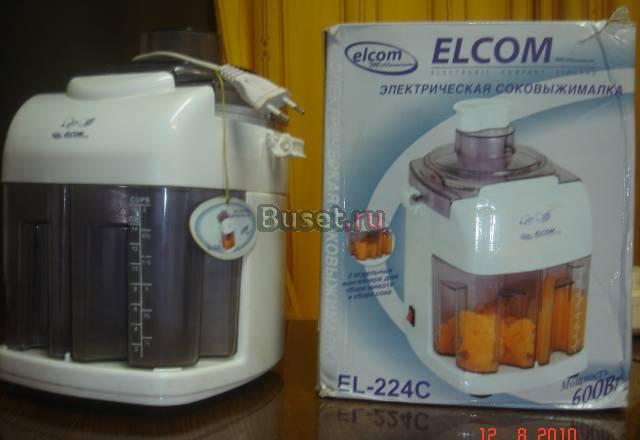 Элекро соковыжималка elkom el-224c Санкт-Петербург