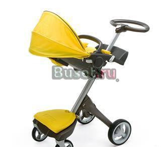 Коляска Стокке (Stokke) редкого желтого цвета Москва