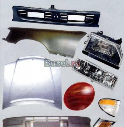 Крыло капот бампер фара решетка стекло радиатор Санкт-Петербург