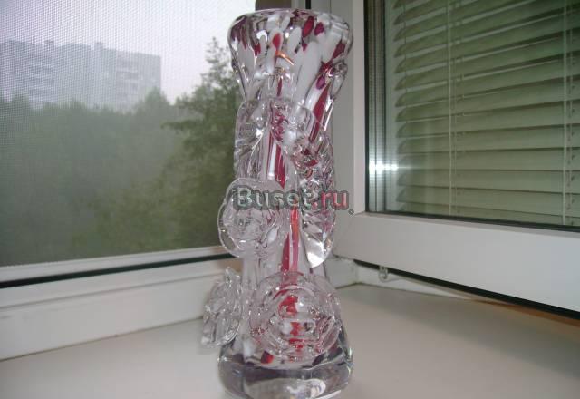 Ваза стекло ручной работы Москва