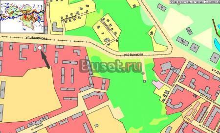 Земельный участок  по ул.Нахимова Смоленск